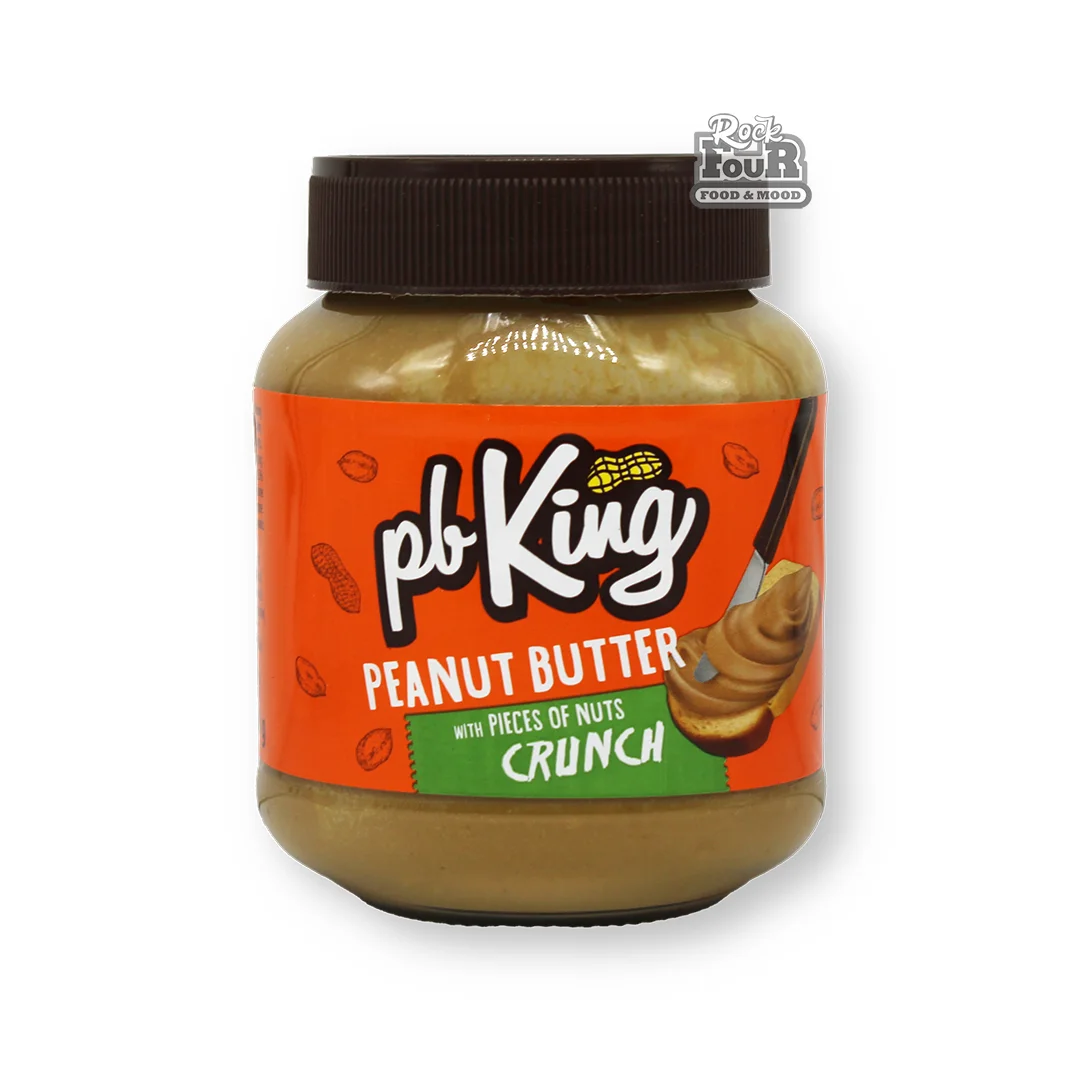 Գետնանուշի մածուկ «pbKing Crunch» 340գ